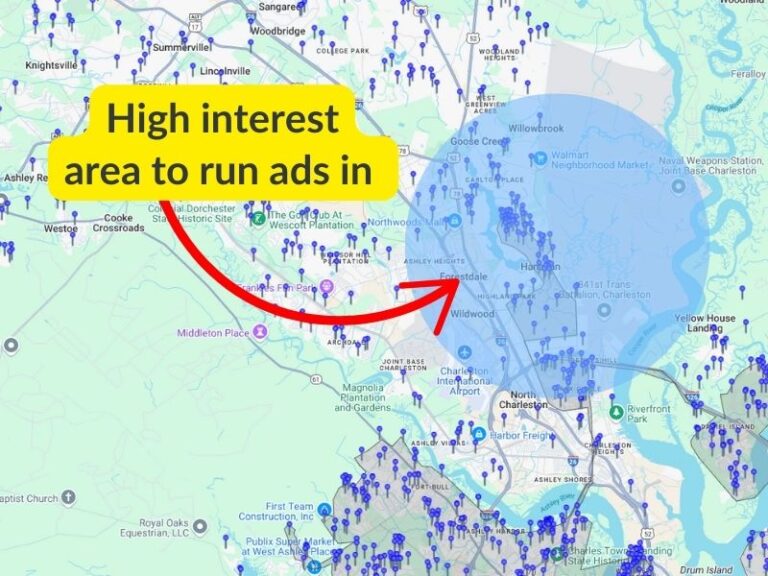 My Service Area software map feature