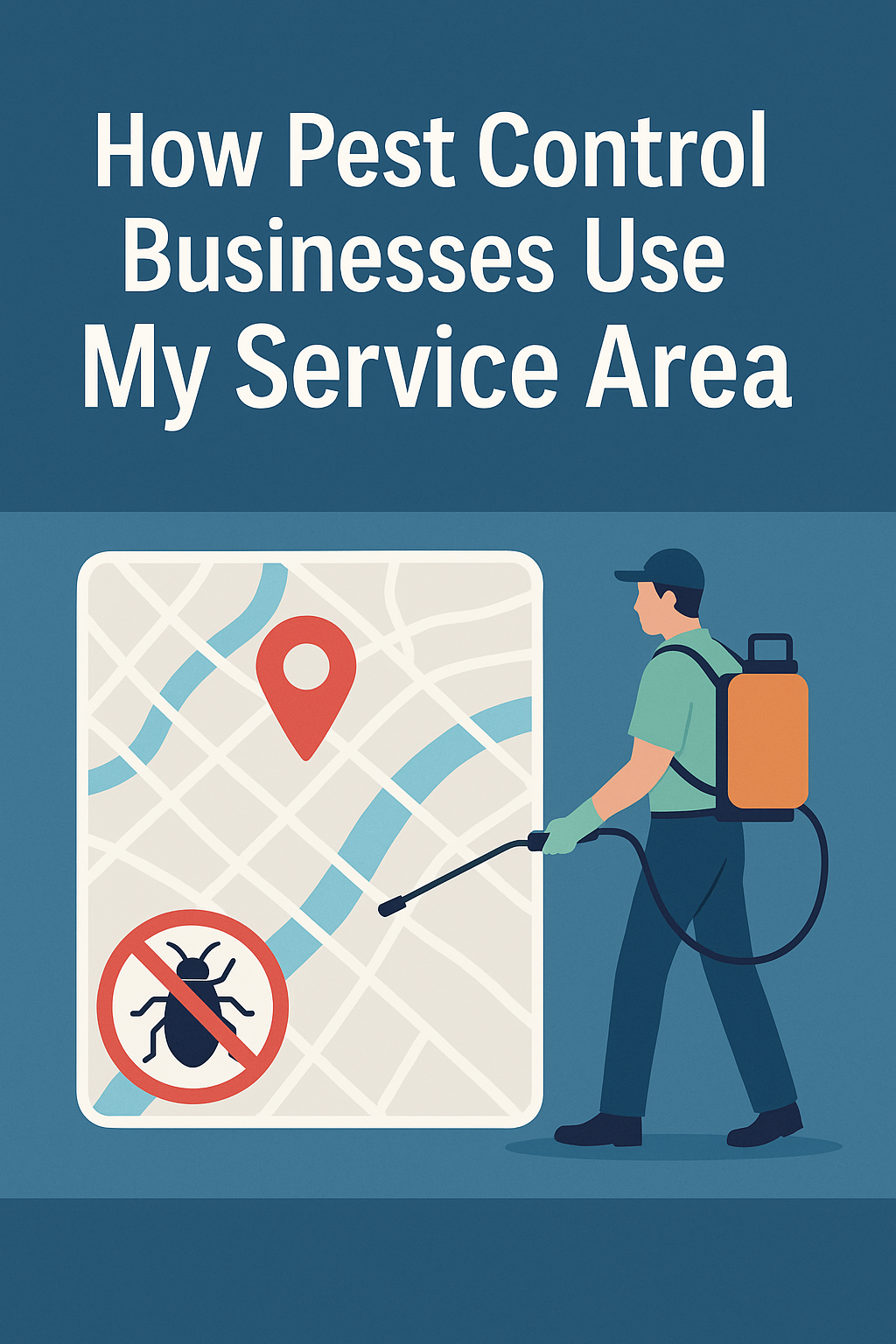 how pest control businesses use my service area